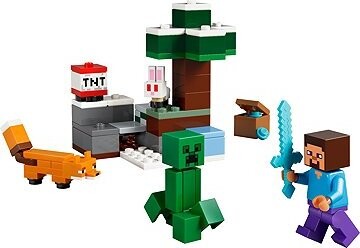 LEGO® Minecraft 21583 Steve a dobrodružstvo v tajge