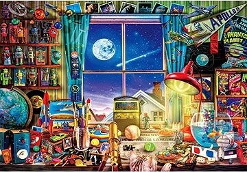 Clementoni Mesiac 500 dielikov