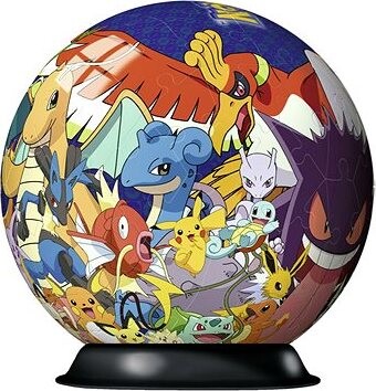 Ravensburger 3D 117857 Puzzle– Ball Pokémon 72 dielikov