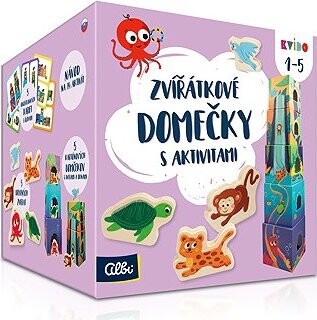 Kvído – Zvieratkové domčeky s aktivitami