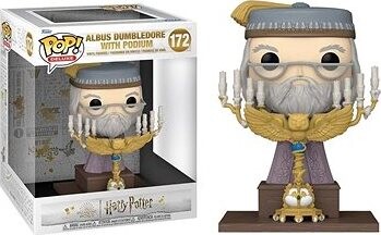 Funko Pop! Deluxe Harry Potter Albus Dumbledore with podium 172