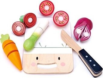 Tender Leaf Drevená súprava na krájanie Mini Chef Chopping Board