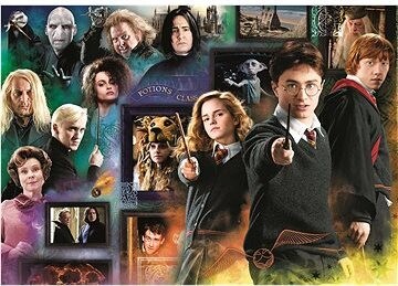 Trefl Puzzle Harry Potter: Kúzelnícky svet 1000 dielikov