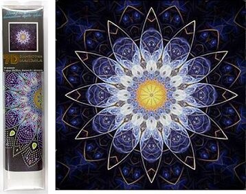 Norimpex 7D Modrá mandala 30× 30cm