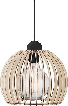 Nordlux Drevené závesné svietidlo Chino, 250 × 230 mm