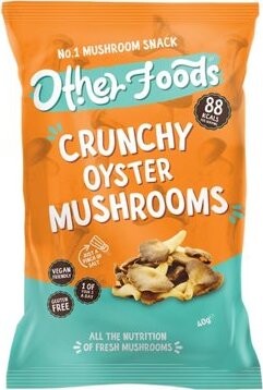 Other foods Chrumkavé hubové chipsy z hlivy ustricovej 40 g
