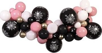 Balónová girlanda – sada halloween ružová 300 cm – 65 ks
