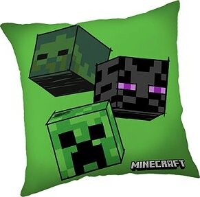 Jerry Fabrics Vankúšik Minecraft The Mobs 40 × 40 cm