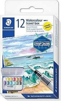 STAEDTLER Design Journey 12 metalických farieb