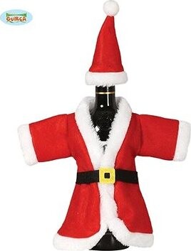 GUIRCA Vianočná dekorácia – obal na fľašu, Mikuláš