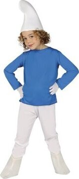 GUIRCA Detský kostým šmolko – veľ. 3 – 4 roky