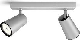 Philips Paisley bodové svietidlo 2× GU10 5,5 W, bez zdroja, IP20, hliníkové