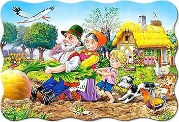 CASTORLAND Puzzle O veľkej repe MAXI 20 dielikov
