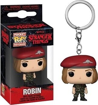 Funko POP! Kľúčenka Stranger Things 4 – Robin in Hunter Outfit