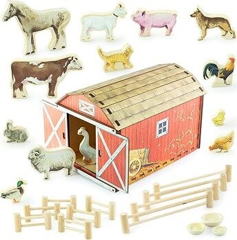 ULANIL Farma s figúrkami zvierat 13 ks