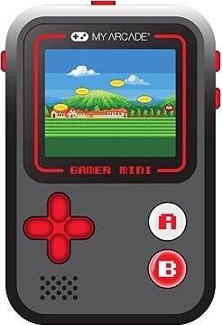 My Arcade Gamer Mini Classic 160-in-1 Black and Red