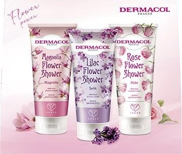 DERMACOL Flower shower krémy do sprchy mix 2024 600 ml