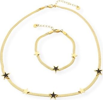 Ewena Dámsky náhrdelník s náramkom z chirurgickej ocele KM6426