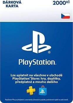 PlayStation Store - Kredit 2000 Kč - CZ Digital