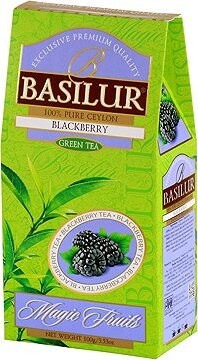 Basilur Magic Green Blackberry 100 g papír