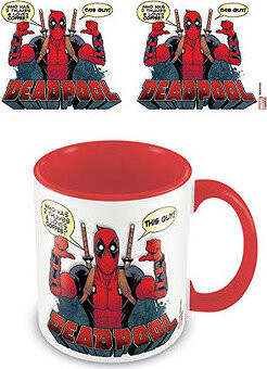 Deadpool hrnček – 2 Thumbs