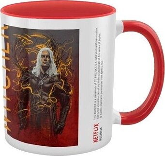 Netflix The Witcher: Geralt The Wolf – keramický hrnček