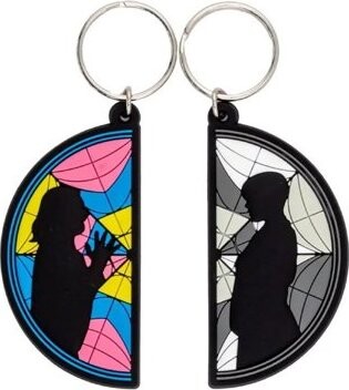 Wednesday: Enid and Wednesday window – Prívesok na kľúče