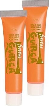 Guirca Make-Up Neonově Oranžový V Tubě - Halloween - 20 ml