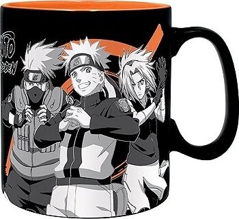 Naruto Shippuden – Group black & white – Hrnček