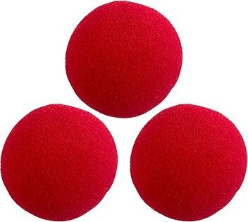 Folat Nos – klaun, penový 3 ks