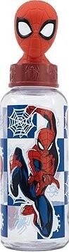 Spiderman Arachnid Grid 3D – fľaša na pitie, 560 ml, Ecozen