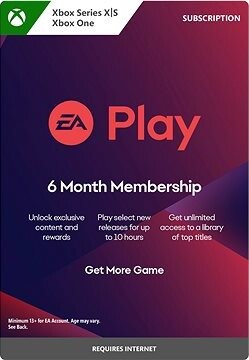 EA Play – 6-mesačné predplatné - Xbox Digital