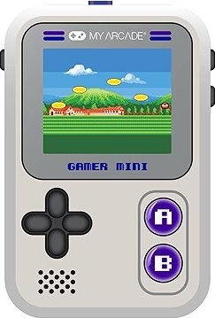 My Arcade Gamer Mini Classic 160-in-1 Grey and Purple
