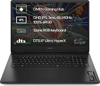 OMEN 17-db1433nc Shadow Black