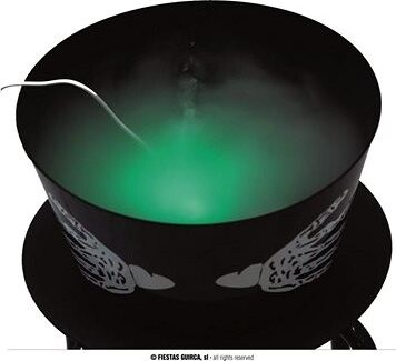 Guirca Výrobník hmly – dymu s LED farebným svetlom – Halloween