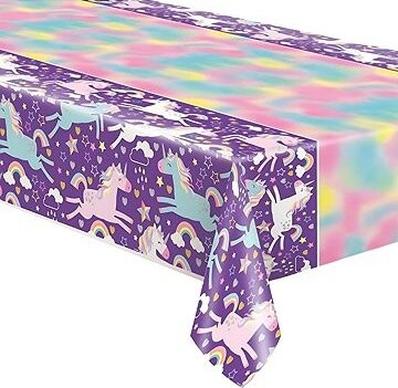 Obrus fóliový jednorožec – unicorn 137 cm × 213 cm