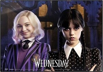 Netflix Wednesday & Enid Podložka na písací stôl