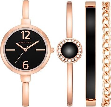 Anne Klein Darčeková sada hodiniek AK/3290BKST