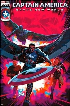 Marvel Comics Captain America: Brave new world – Plagát