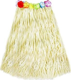 Rappa Havajská sukňa pre dospelých 72 cm prírodná