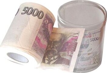 DIVJA Toaletný papier 5000 Kč