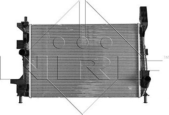 NRF Chladič, chladenie motora 58650
