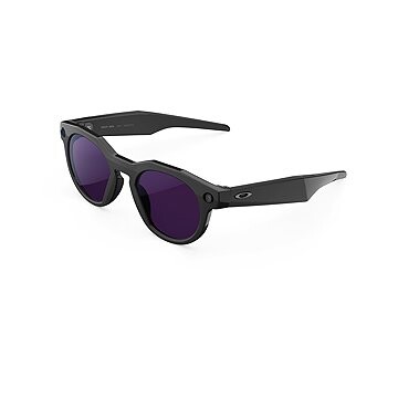 Meta Oakley Meta HSTN Smart Glasses – Black, Clear to Amethyst Transitions