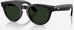 Meta RAY-BAN Meta Headliner (Standard) Smart Glasses (Gen 2) – Shiny Black, Transitions Graphite Gre
