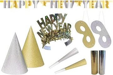 FOLAT Párty sada happy new year - silvestr - 27 ks