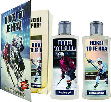 BOHEMIA GIFTS Kniha pre hokejistu 200 ml