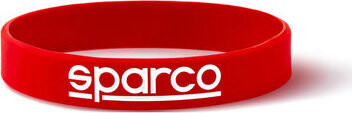 Sparco silikónový náramok červený