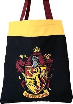 Harry Potter: Gryffindor (čierna) – shopping taška