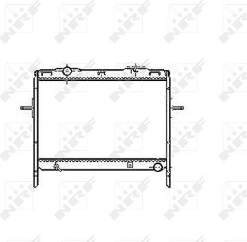 NRF Chladič, chladenie motora 53370