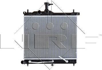 NRF Chladič, chladenie motora 58425